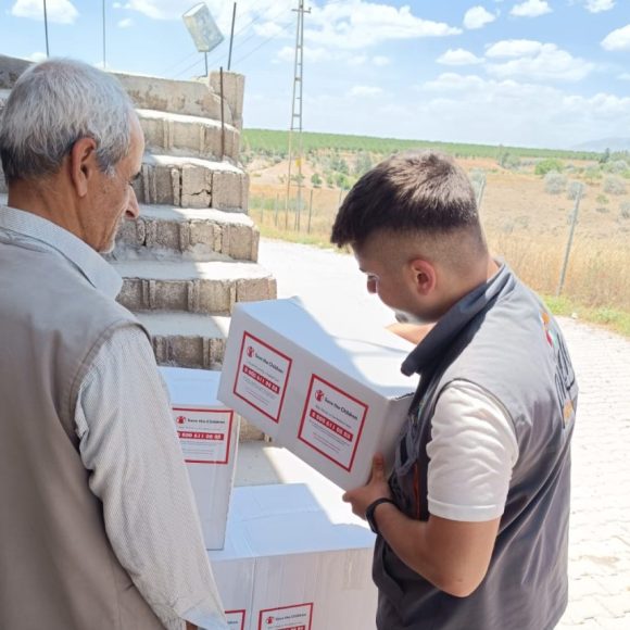 Depremden Etkilenen Nüfuslar İçin Hijyen ve Temel İhtiyaç Desteği Dağıtım Projesi