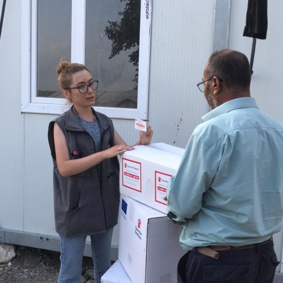 Depremden Etkilenen Nüfuslar İçin Hijyen ve Temel İhtiyaç Desteği Dağıtım Projesi
